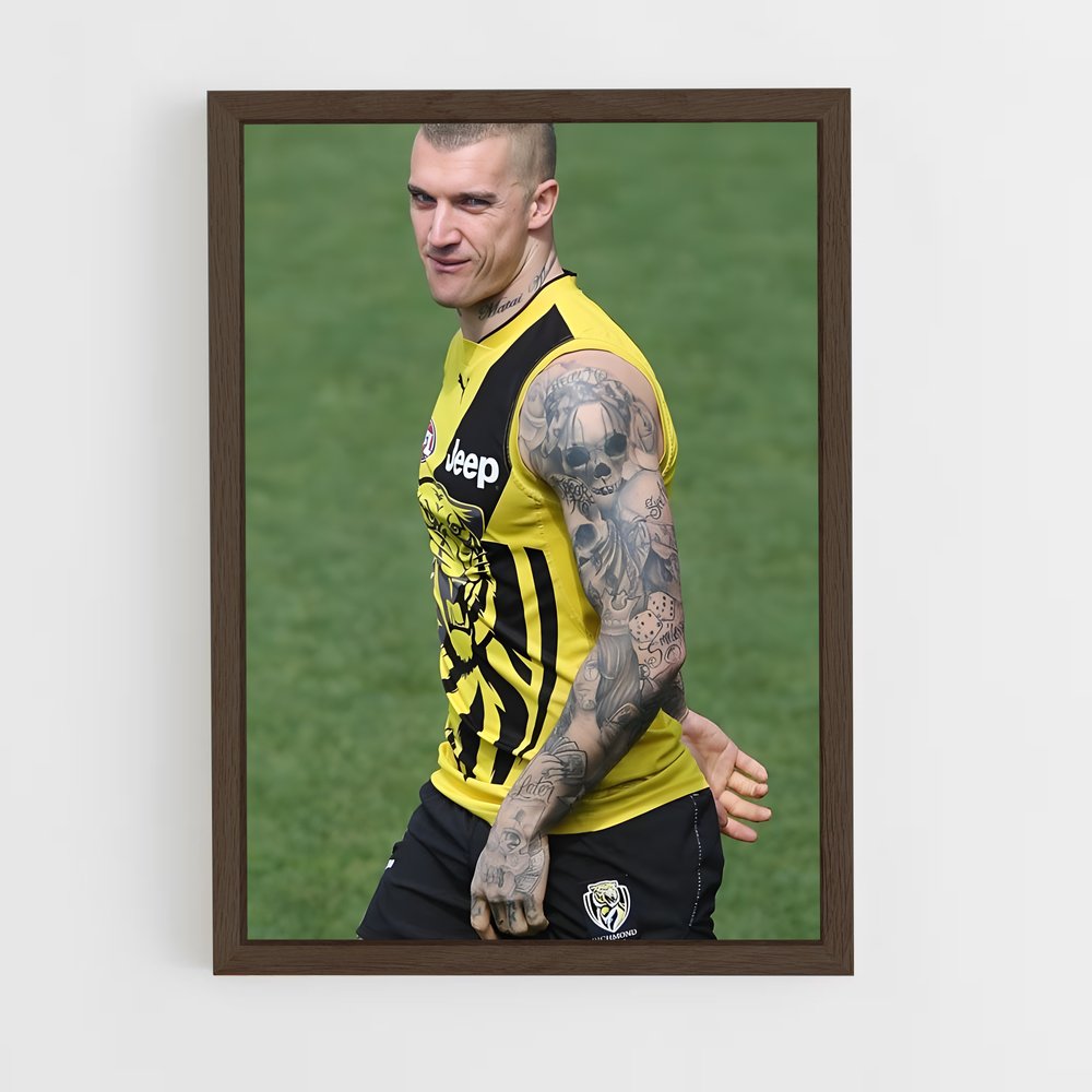Poster Dustin martin australien – affiche Football australien (vue 5)